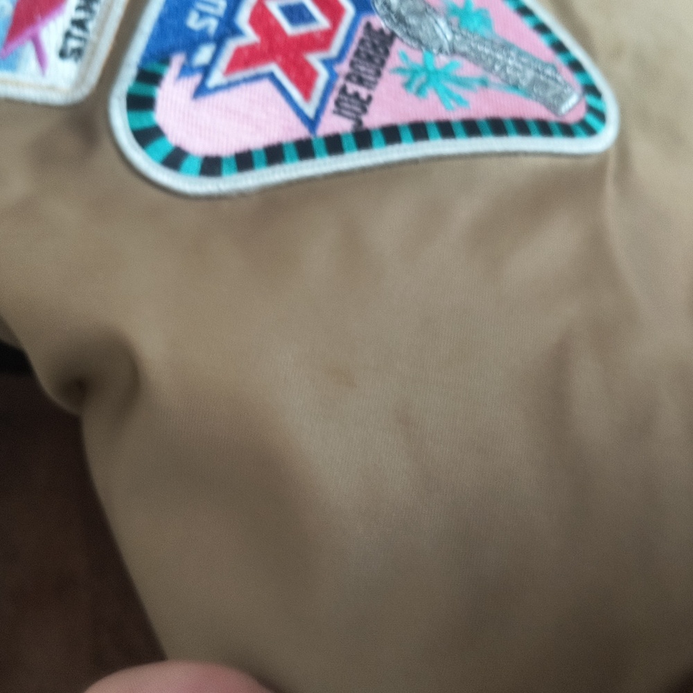 VTG NFL Super Bowl 19 Champions San Francisco 49ers Gold Bomber Starter Jacket - Picture 11 of 17